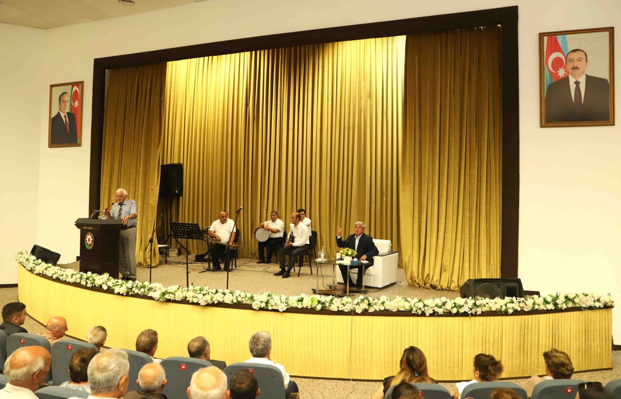 Ağstafada Səməd Vurğunun 120 illik yubileyi qeyd olundu - FOTOLAR
